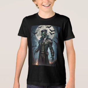 T-shirt En Tri-matière Monstre de Frankenstein Steampunk Halloween
