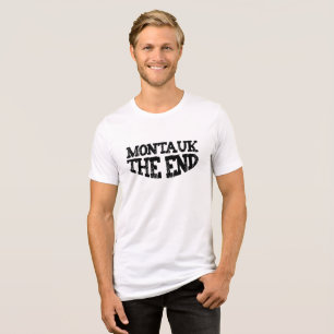 T-shirt En Tri-matière MONTAUK LA FIN hamptons pêche bateau été