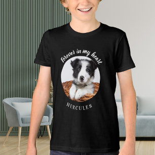 T-shirt En Tri-matière Monument aux chiens photo noir amour