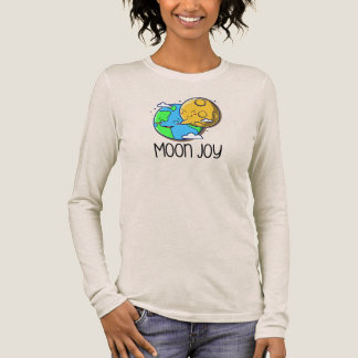T-shirt En Tri-matière Moon Joy Cute Earth and Moon Hug