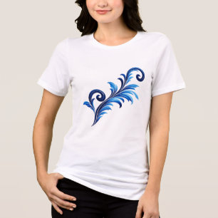 T-shirt En Tri-matière Motif ornemental marocain élégant Traditionnel