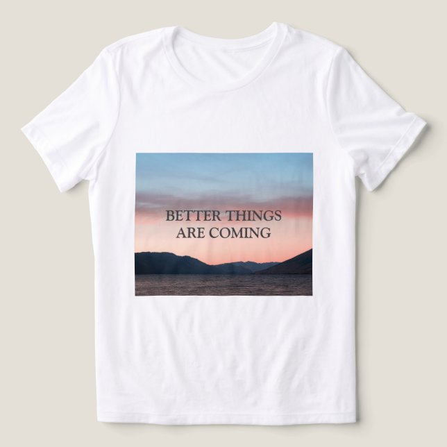 T-shirt En Tri-matière Motivation citation mots sages t-shirt (Design Recto)