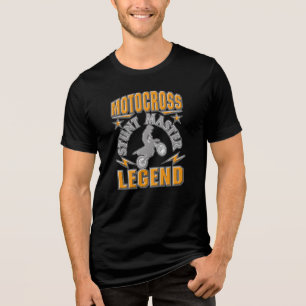 T-shirt En Tri-matière Motocross Stunt Master Vélo Rider