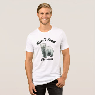 T-shirt En Tri-matière N'alimentez pas les ours