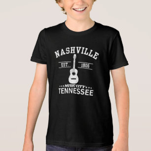 T-shirt En Tri-matière Nashville Music City Tennessee
