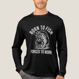 T-shirt En Tri-matière né à poissons, force au travail