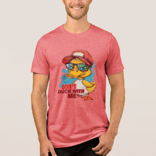 T-shirt En Tri-matière Ne fais pas de DUCK avec moi HUMOUR