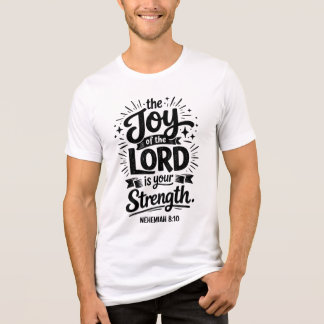 T-shirt En Tri-matière Néhémie 8:10 La Joie Du Seigneur