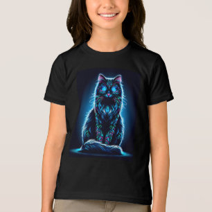 T-shirt En Tri-matière Neon Cat Vivid Arrière - plan-97948