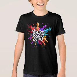 T-shirt En Tri-matière NEUROSPICY neurodiversity autism adhd dyslexia