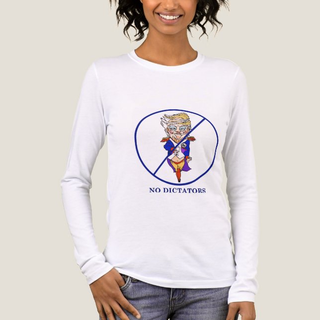 T-shirt En Tri-matière No Dictators long sleeve t (Recto)