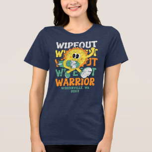 T-shirt En Tri-matière Nom de la date du lieu du surfeur de surf personna