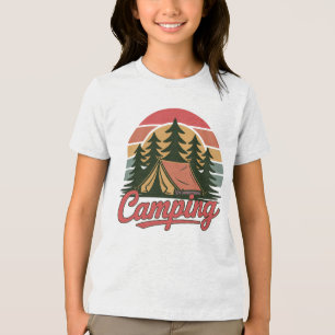 T-shirt En Tri-matière Nom personnalisé Camping