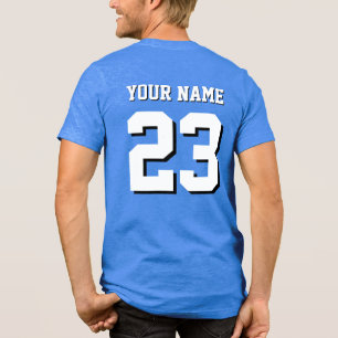 T-shirt En Tri-matière Nom personnalisé et numéro Jersey Sports