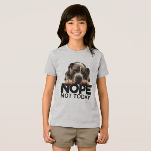 T-shirt En Tri-matière Non Pas Aujourd'Hui Pitbull