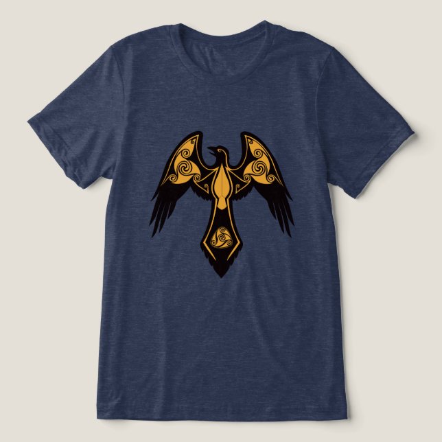 T-shirt En Tri-matière Norse Raven (Design Recto)
