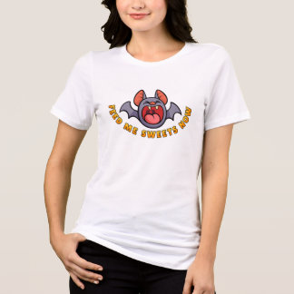 T-shirt En Tri-matière Nourrissez-moi de friandises maintenant