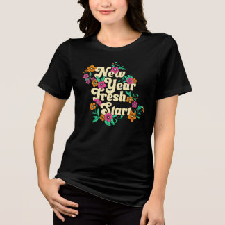 T-shirt En Tri-matière Nouvelle Année Nouveau Départ