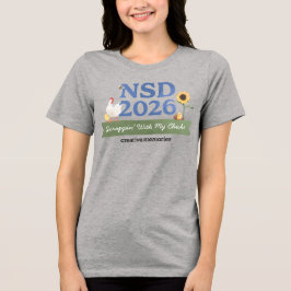 T-SHIRT  EN TRI-MATIÈRE NSD 2026
