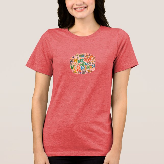 T-shirt En Tri-matière Nuzzer dans le voisinage (Recto)