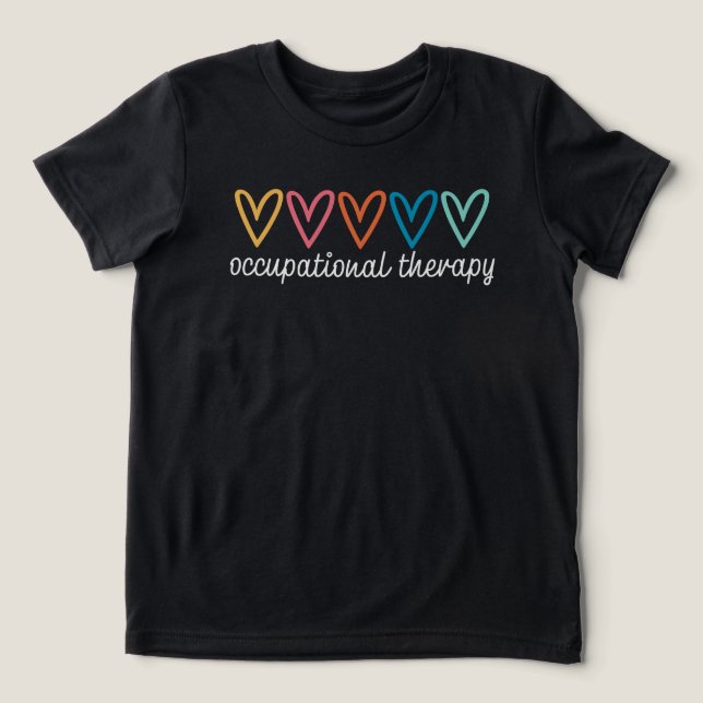 T-shirt En Tri-matière Occupational Therapist (Design Recto)