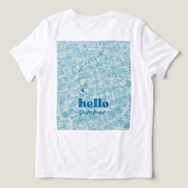 T-shirt En Tri-matière Ocean Mind – Born to Float (Design Verso)