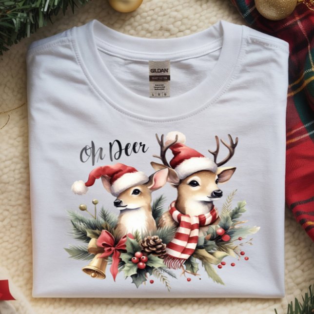T-shirt En Tri-matière Oh Deer Festive (Créateur téléchargé)
