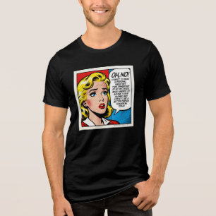 T-shirt En Tri-matière Oh Non Femme - Unisexe