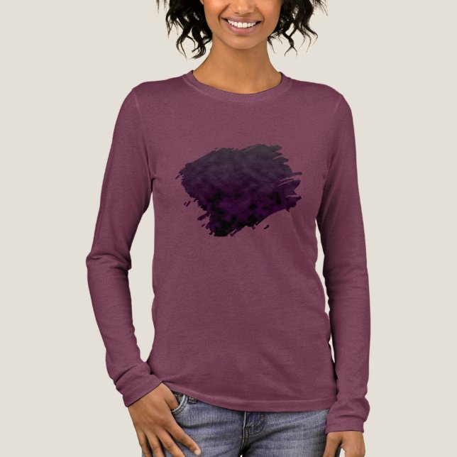 T-shirt En Tri-matière Orchidée de fumée (Recto)