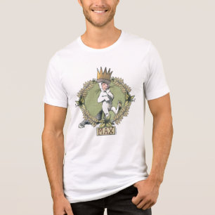 T-shirt En Tri-matière Où sont les monstres ?   Badge de Max