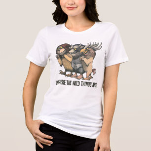 T-shirt En Tri-matière Où sont les monstres Créatures