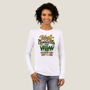 T-shirt En Tri-matière Oui, je suis chrétien et végan…