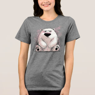 T-shirt En Tri-matière Ours polaire grincheux