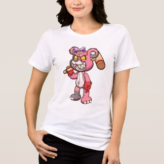 T-shirt En Tri-matière Ours rose