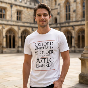 T-shirt En Tri-matière Oxford vs Aztec Empire Fun Fact Design