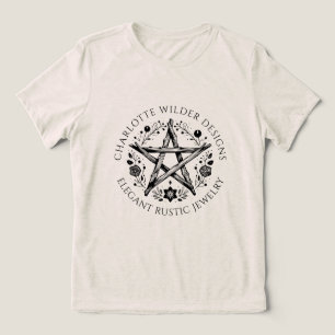 T-shirt En Tri-matière Pagan Wiccan Rustique Kraft