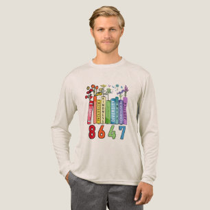 T-SHIRT EN TRI-MATIÈRE PAIX, INCLUSION, GENTILLESSE, CHANGEMENT, DIVERSIT