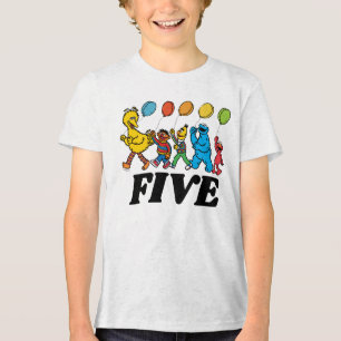 T-shirt En Tri-matière Pal de rue Sésame   Ballons d'anniversaire