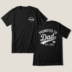 T-shirt En Tri-matière Papa Est 2026 Futur Papa 2026