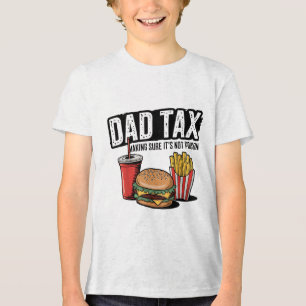 T-shirt En Tri-matière Papa Impôt S'Assurer Que Ce N'Est Pas Une Fête des