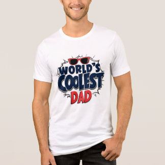 T-shirt En Tri-matière Papa le plus froid du monde