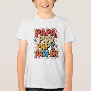 T-shirt En Tri-matière Papa Pito Pappy Pawer