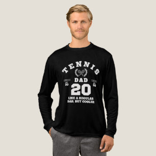 T-shirt En Tri-matière Papa Tennis Drôle Sports Établis 2020