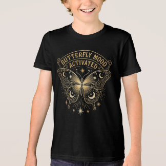 T-shirt En Tri-matière Papillon céleste Boho « Humeur papillon activée »
