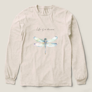 T-shirt En Tri-matière Papillon de la Monnaie Bleue de rêve