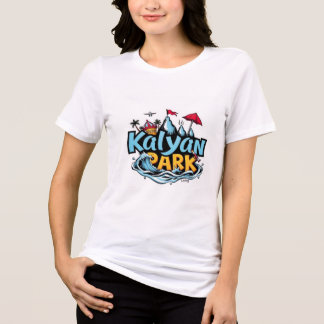 T-shirt En Tri-matière Parc d'attractions Kalyan Vague Logo Tee