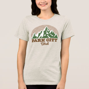 T-shirt En Tri-matière Park City Utah Mountain