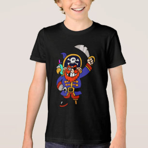 T-shirt En Tri-matière Parlez Pirate ou Marchez sur la Planche