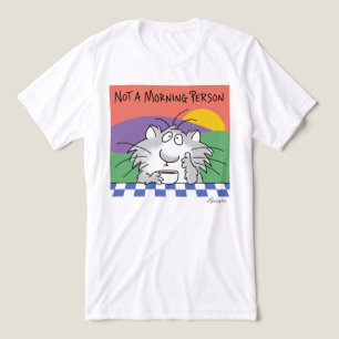 T-shirt En Tri-matière PAS UN MATIN par Sandra Boynton
