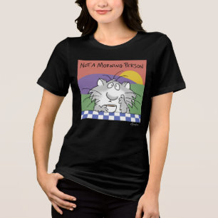 T-shirt En Tri-matière PAS UN MATIN par Sandra Boynton
